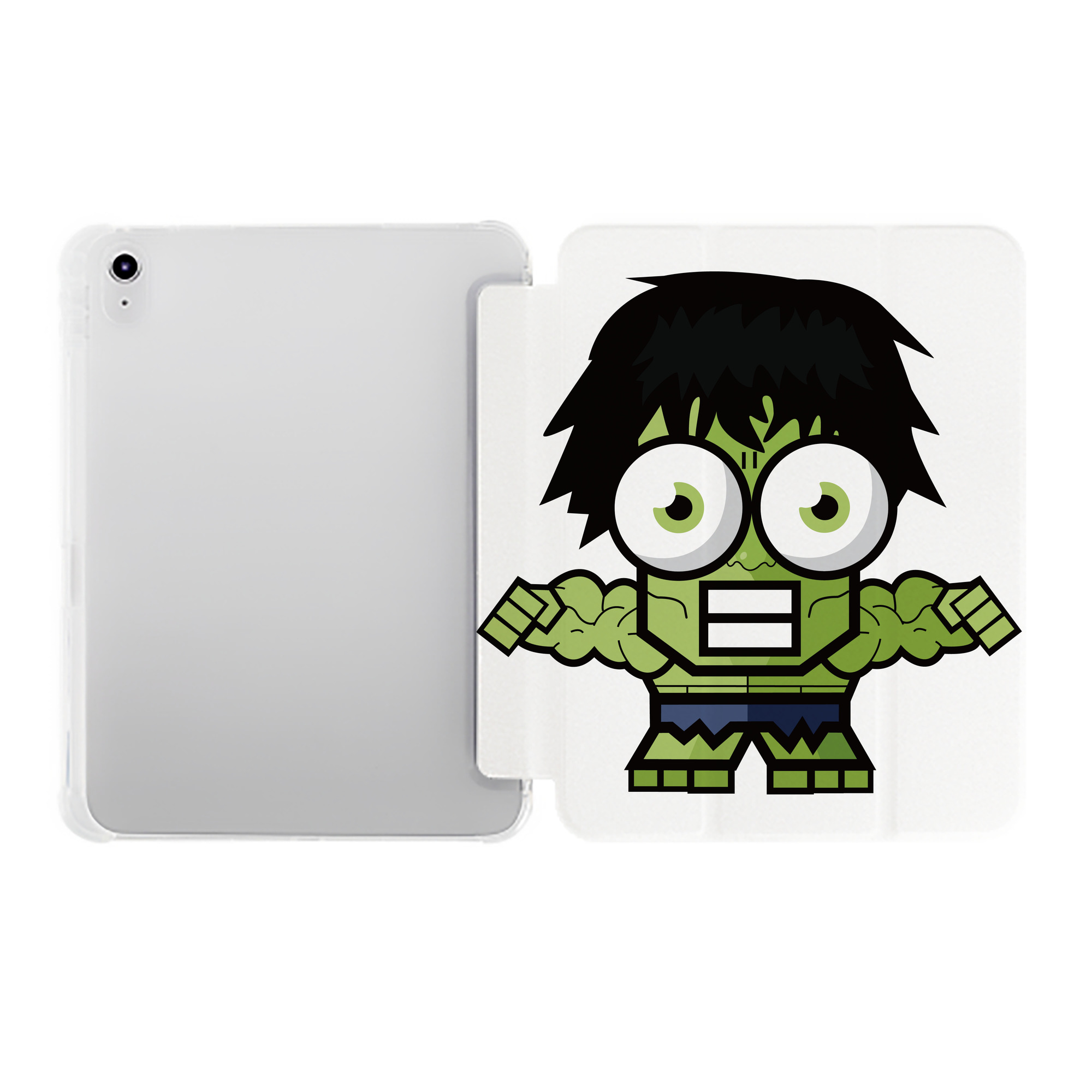 （画像用） アベンジャーズ The Avengers IPad ケース ペン収納付き 三つ折りスタンド PUレザー×シリコン 対応機種9.5/10.5/10.9インチ
